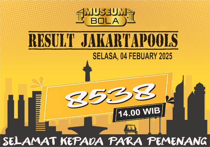 Keluaran Togel Jakarta Pools 04 Feb 2025