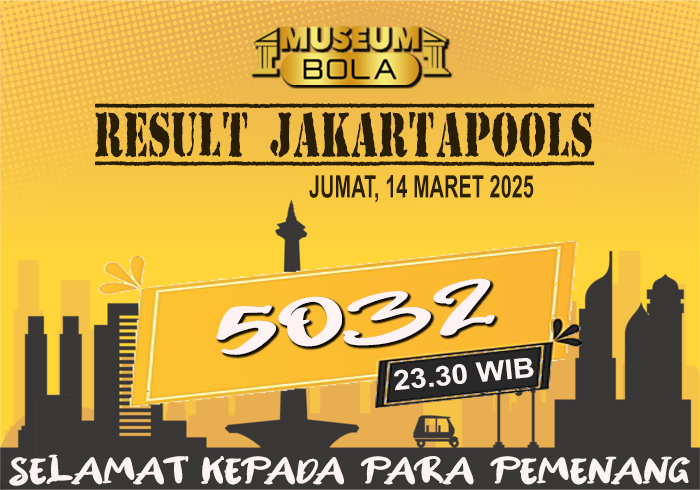 Keluaran Togel Jakarta Pools 14 Maret 2025