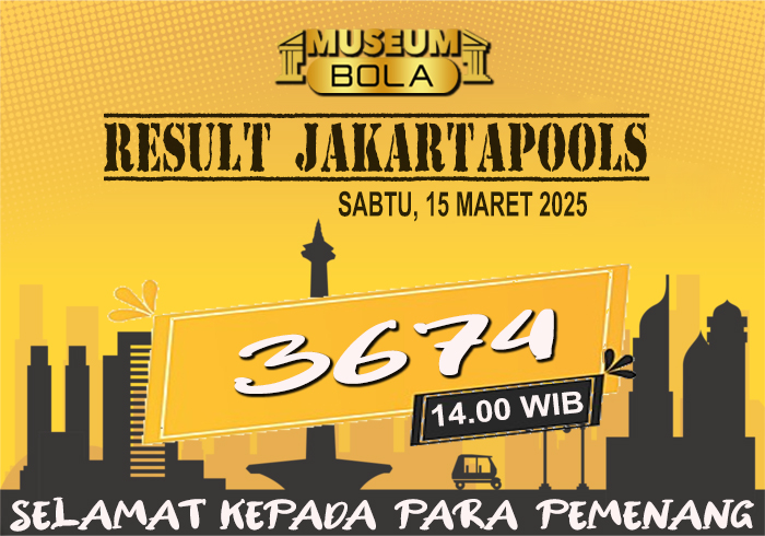 Keluaran Togel Jakarta Pools 15 Maret 2025