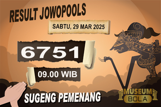 Keluaran Togel Jowo Pools 29 Maret 2025