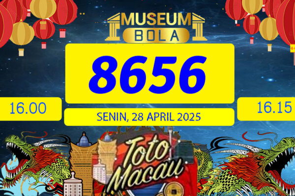 Result Totomacau Pools Senin 28 April 2025 16.00