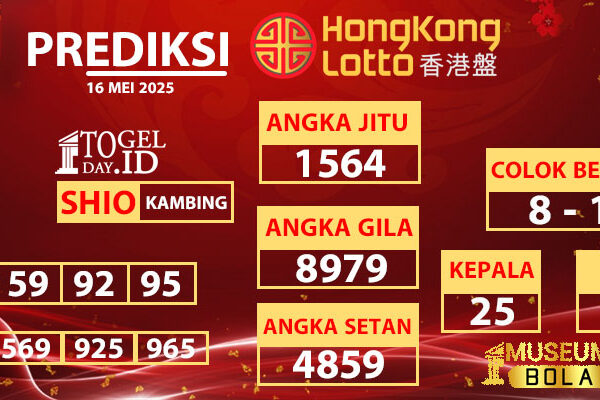 Prediksi Hongkong Lotto Jumat 16 Mei 2025