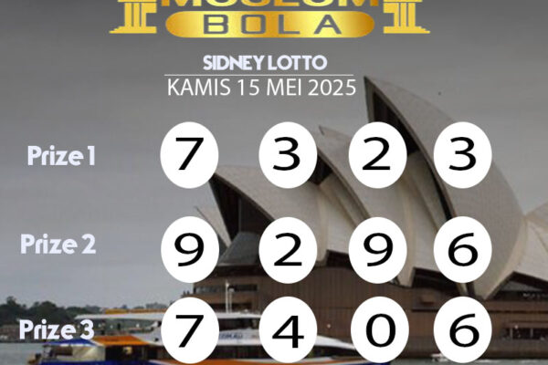 Result Sydney Lotto Rabu 14 Mei 2025