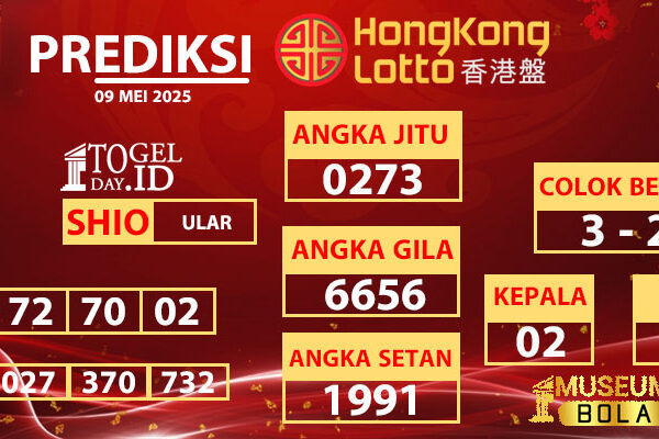 Prediksi Hongkong Lotto Jumat 09 Mey 2025