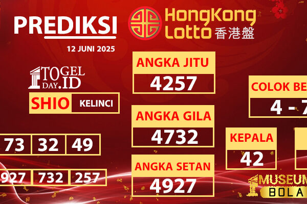 Museumbola – Prediksi Hongkong Lotto 12 Juni 2025 Museumbola