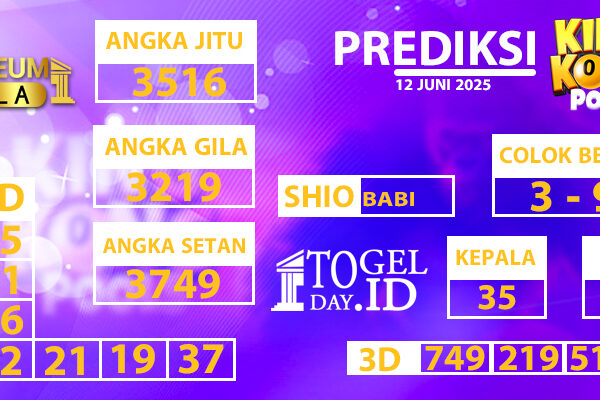 Museumbola – Prediksi King Kong 4D 12 Juni 2025 Museumbola