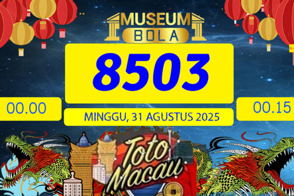 Museumbola – Result Toto Macau, 31 Agustus 2025 Museumbola